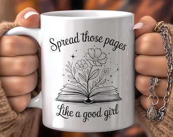 Smut Reader Tasse: Lustiges Geschenk für Liebhaber der würzigen Romantik