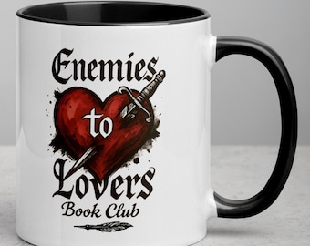 Enemies to Lovers Mug: Dark Romance, Spicy Book Reader Gift
