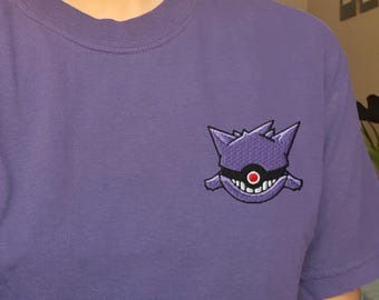 Embroidered Gengar t-shirt
