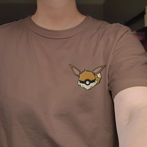 Embroidered Eevee t-shirt