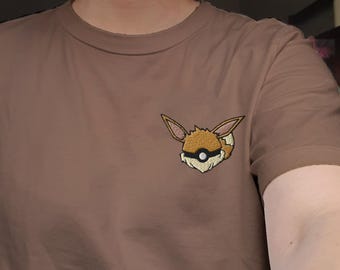 Embroidered Eevee t-shirt