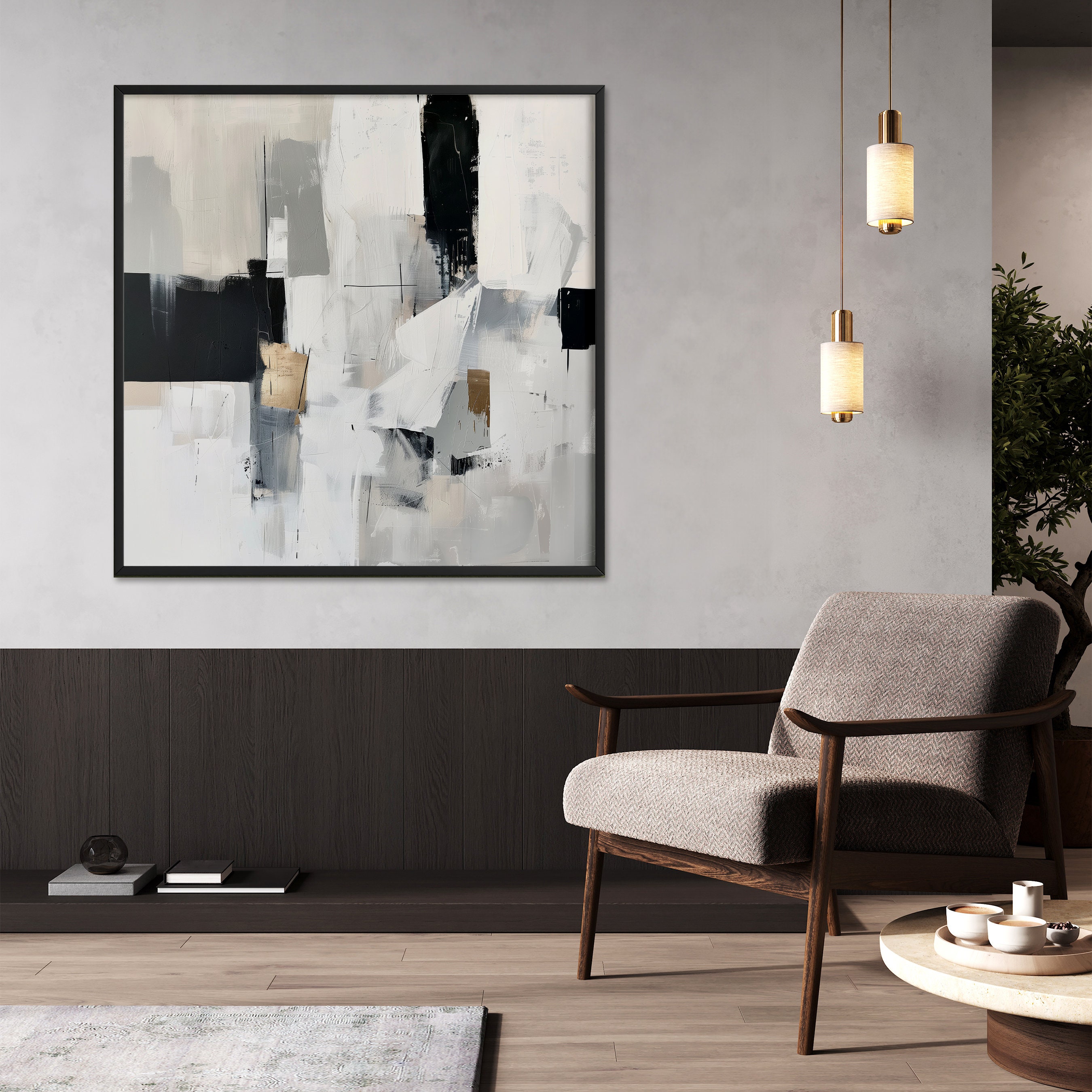 Green Grey And Gold Abstract Wall Art Prints Modern Dark Green Abstract Canvas Painting Pictures Wall Decor For Living Room Bedroom Office Home Decor