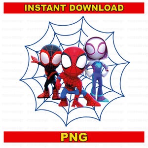 Spidey Seus Amigos Incríveis Png,Spiderman Clipart,Spidey e seus Amigos Incríveis Aniversário Png, Spidey Clipart Digital Download