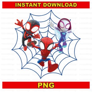 Spidey y sus increíbles amigos Png,Spiderman Clipart,Spidey y sus increíbles amigos Cumpleaños Png,Spidey Clipart Descarga digital