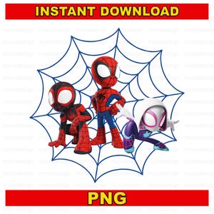 Spidey Seus Amigos Incríveis Png,Spiderman Clipart,Spidey e seus Amigos Incríveis Aniversário Png, Spidey Clipart Digital Download