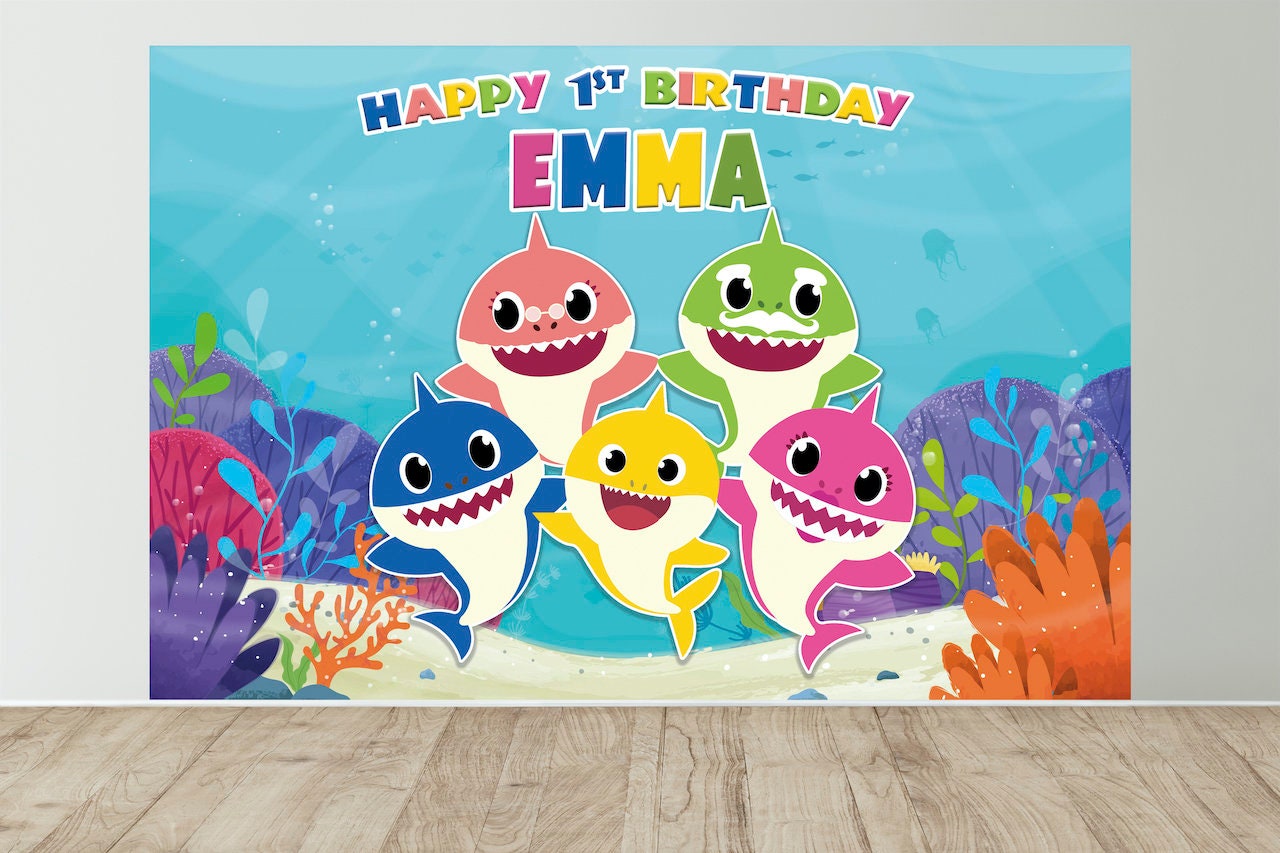 Buy Baby Shark Party Decorations Online In India -  India