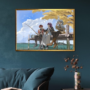 Sousou No Frieren Canvas Art Print: &quot;Together&quot;