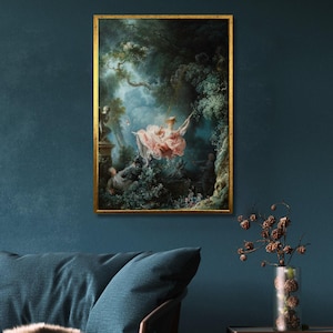 The Swing by Fragonard, Canvas Art