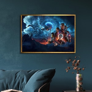 Baldur&#39;s Gate 3 Canvas Art