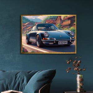 Porsche 911 Canvas Art