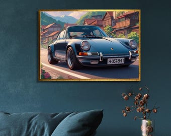 Porsche 911 Canvas Art