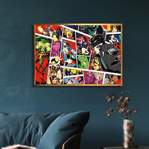 Persona 5 &quot;Joker&quot;,  Persona 5 Canvas, Persona 5 art