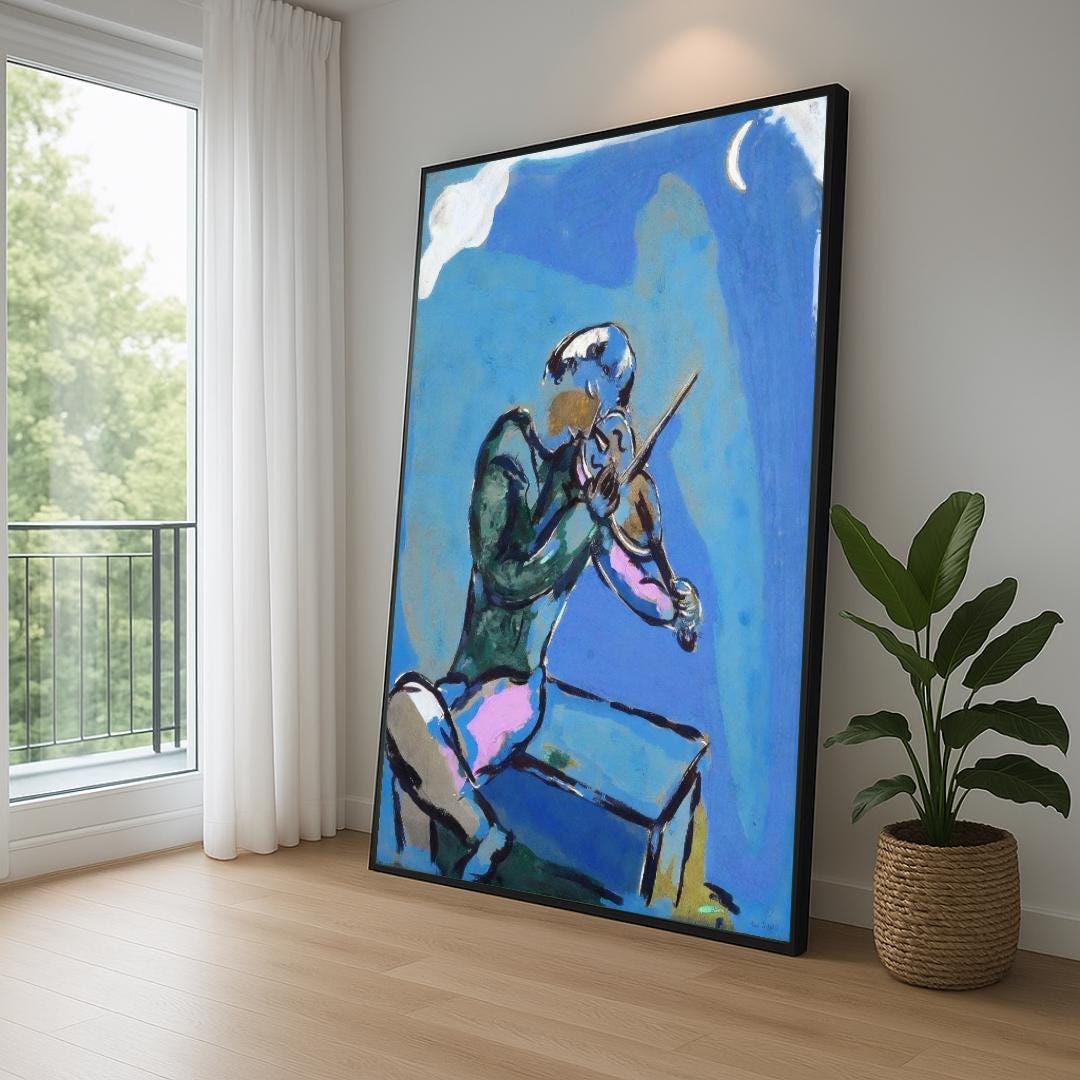 Chagall Violinist - Etsy