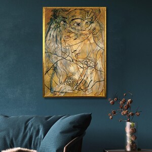 Francis Picabia ''Atrata'' Canvas, Francis Picabia Atrata Art ,  Francis Picabia Atrata