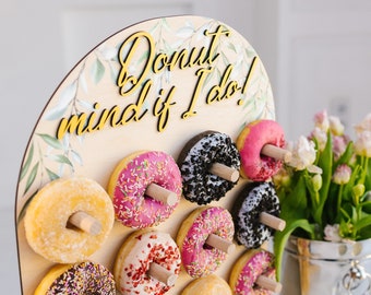 Boao 5 Pieces Wood Donut Stands Donut Holder Detachable Donut Display Stand For Wedding Birthday Party Supplies (Round Style) : Buy Online At Best Price In KSA - Souq Is Now