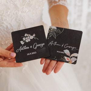 Unique Wedding Favors for Guests in Bulk, Personalized Wooden Funeral Favors, Modern Wedding Decor, Bridal Shower Bulk Favors