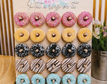 ローズゴールド ドーナツ 壁掛け ドーナツ ディスプレイスタンド 結婚