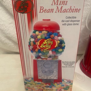 VINTAGE New Jelly Belly Mini Bean Jelly Bean Machine Boxed Collectible