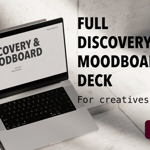 SANDSTONE | Discovery & Moodboard Deck | Adobe InDesign | Pitch Template | Moodboard Proposal | Brand Discovery | No Lorem Ipsum