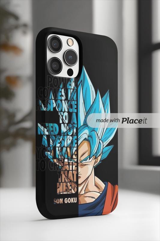 Custodia Dragon Ball Z Per Huawei P10 Plus - Cover TPU Trasparente Con Goku Super Saiyan - Licenza Ufficiale