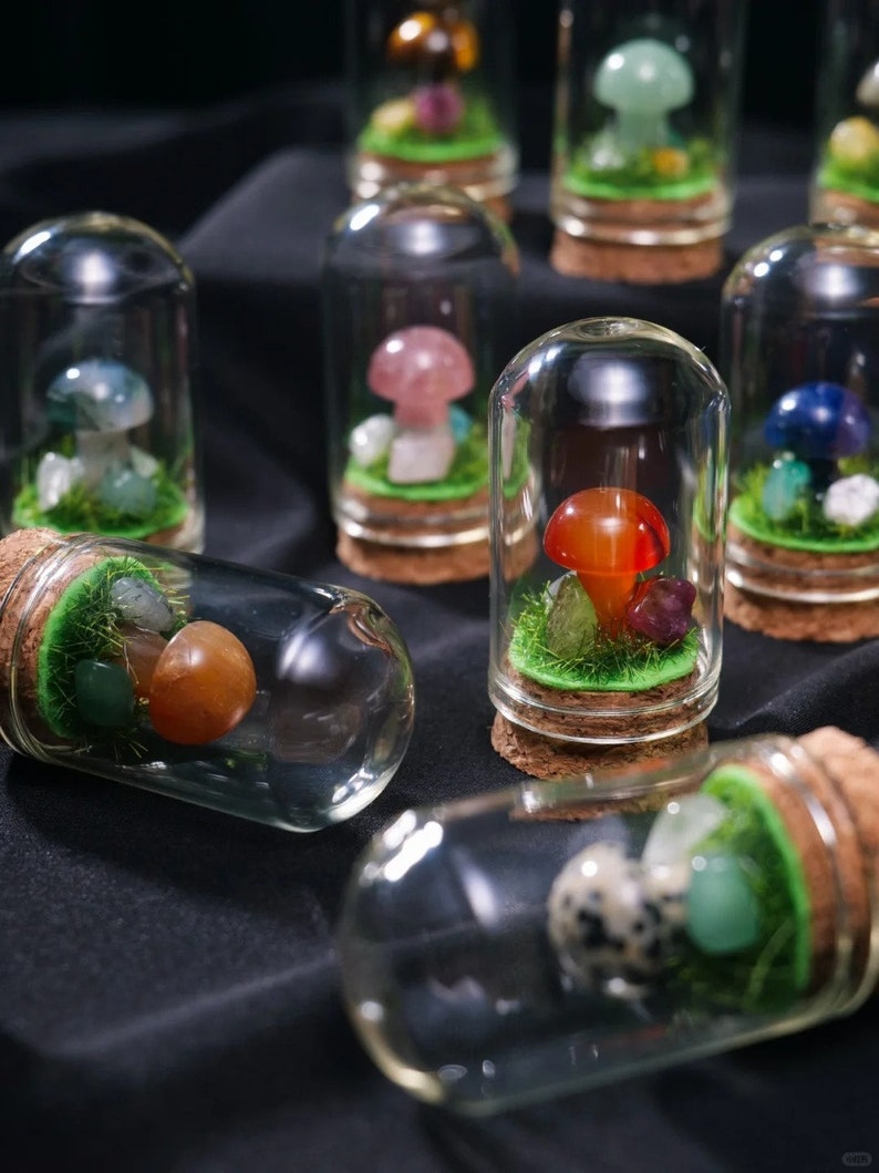 Bulk Crystal Mushrooms, Healing Crystals, Crystal Decoration, Crystal