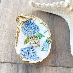 Nantucket - Hand Made Oyster Shell Ring Dish or Trinket Dish. Newlywed gift, engagement gift, bridesmaid proposal gifts, bridal shower