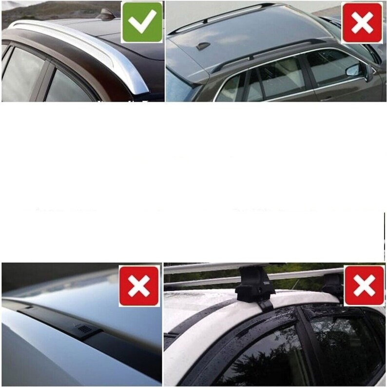 Lockable Aerodynamic Black Cross Bars Roof Rack for BMW X3 G01 2018