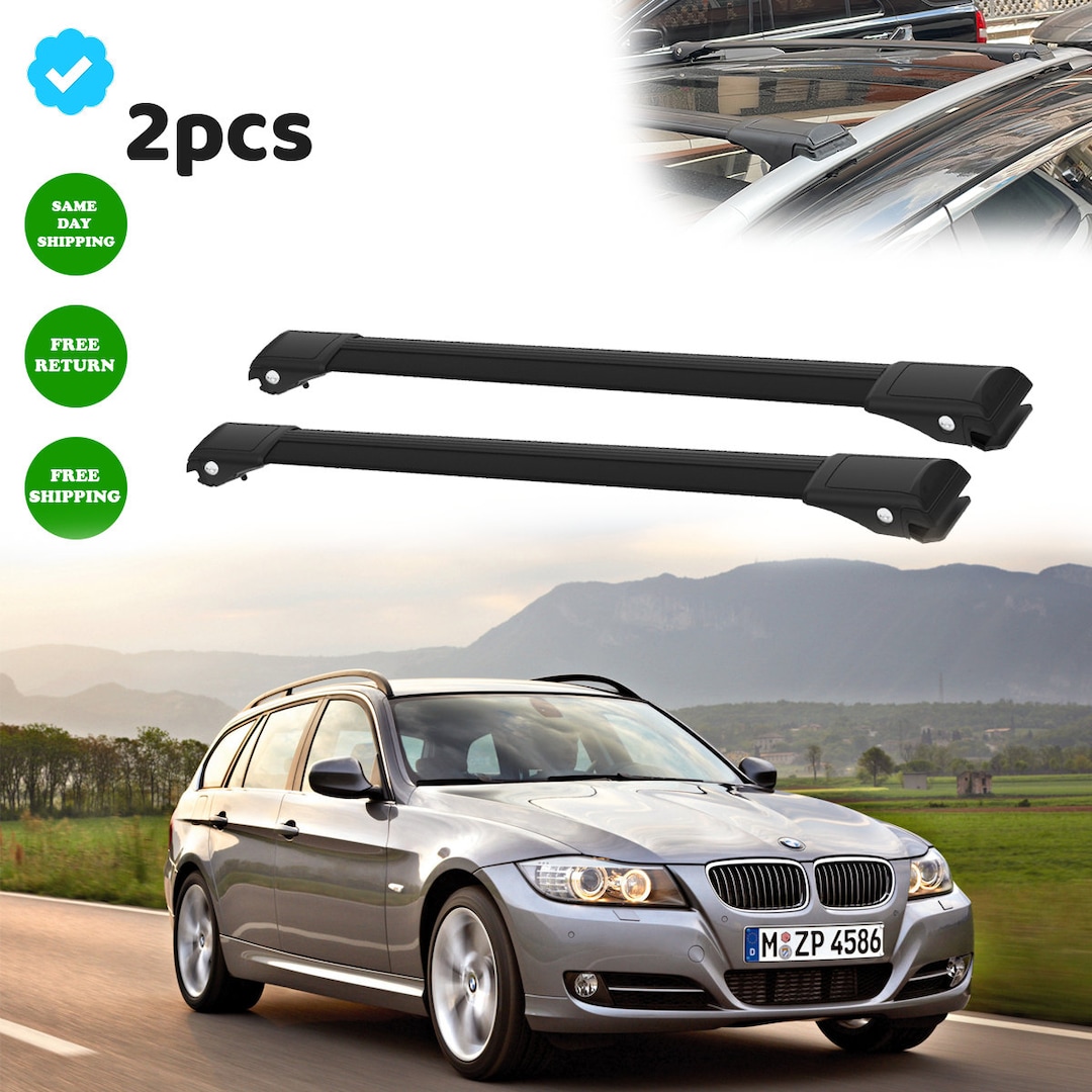 BMW 3 Series E91 Touring 2005-2012 for Roof Rack Cross Bars Easy ...