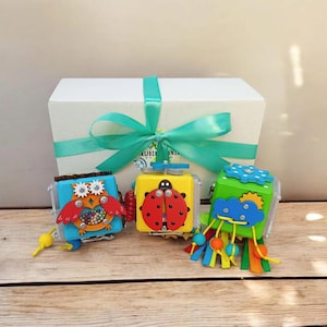 SET Busy board travel, Toddler busy board, Wood montessori toys, Travel toys for toddlers, baby busy board, 1, 2,3 year old birthday gift
