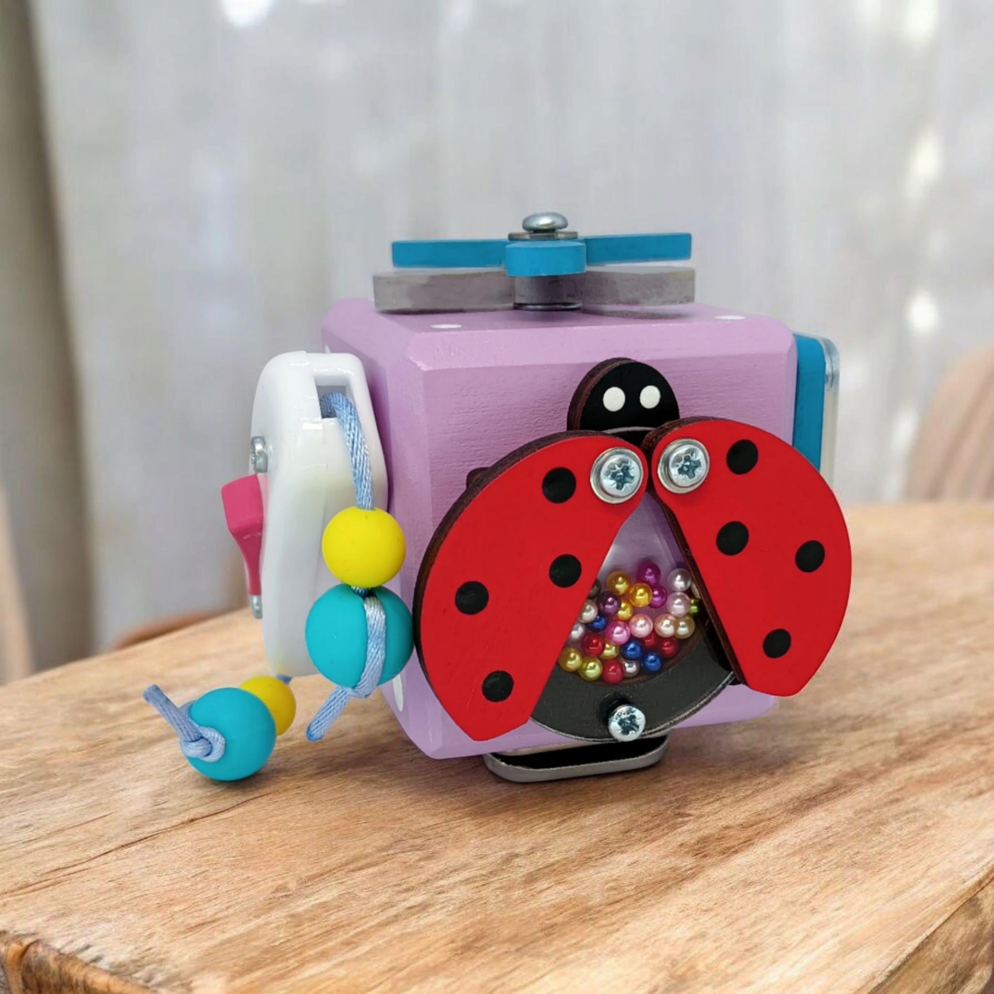 10 in 1 Giochi Montessori 1 Anno, Giocattoli Bambini Cubo