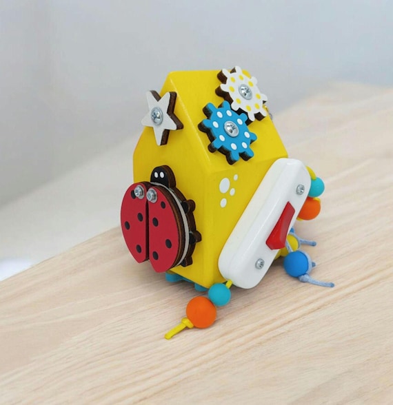 Buy Educational Busy Cube Travel Toy for Child Montessori Toys