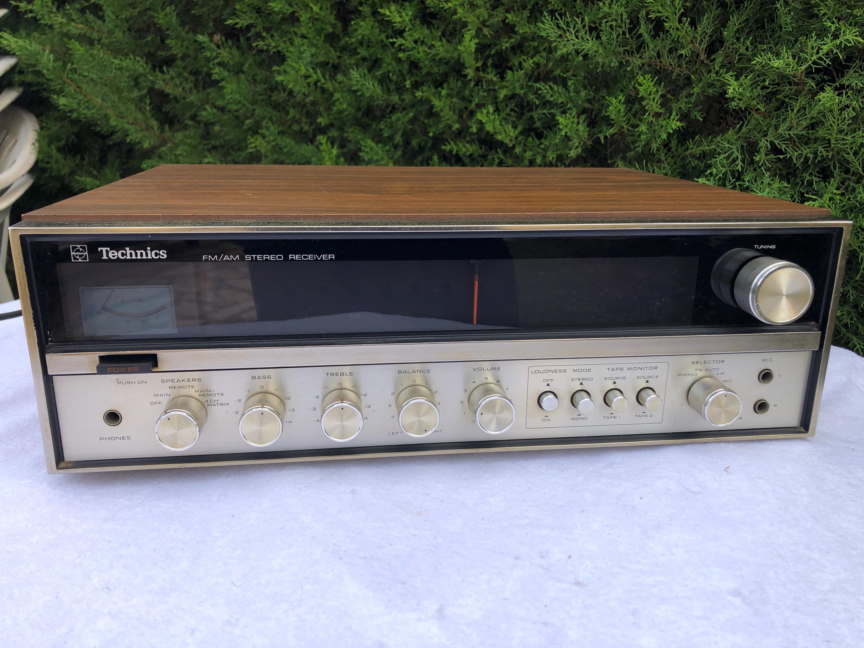 ☆Technicsテクニクス ステレオFM-AM レシーバー SA-5200☆動作確認済