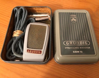 Micrófono Grundig Dynamisches GDM-15