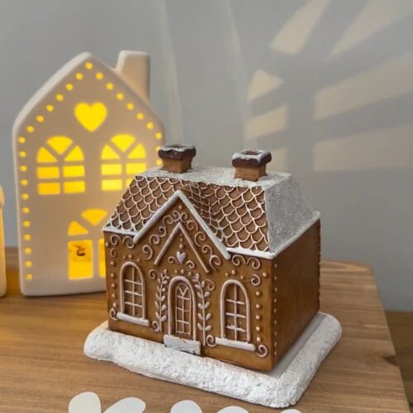 Gingerbread House Incense Burner