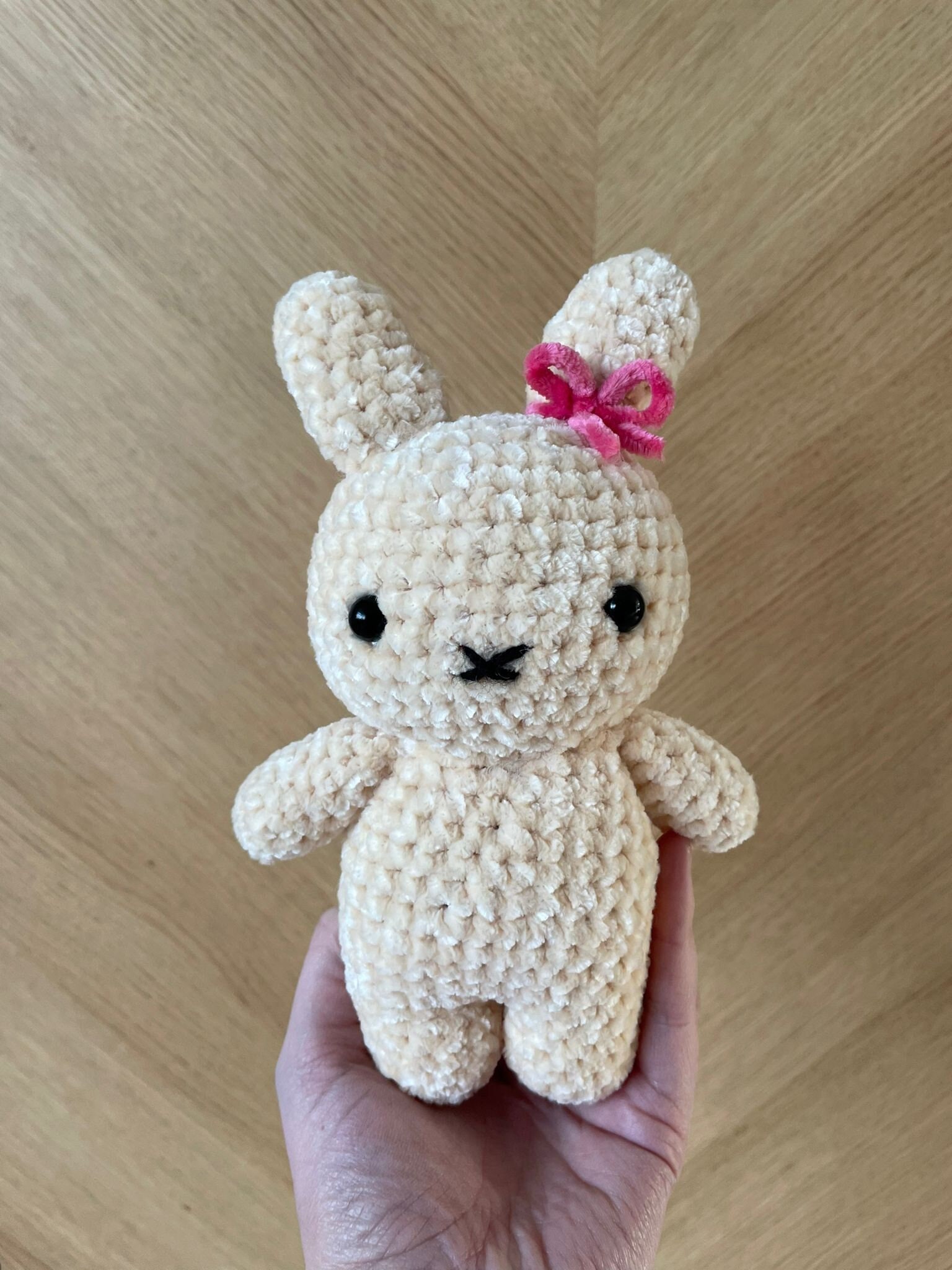 Miffy-Inspired Bunny Amigurumi Crochet Pattern