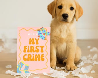 Dog Milestone Cards: Puppy & Pet Photo Props (Digital Download, 33 Cards)