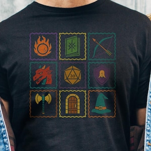 Dnd shirt - Dungeon master gifts - Dnd dm gifts - Board game shirt - Roleplaying gift Nerdy gifts for her - Funny Dungeon and Dragons shirt