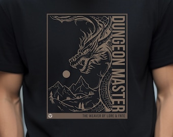 Must-Have Dungeon Master Shirt | DnD Shirt | Dungeons and Dragons Shirt | Fathersday