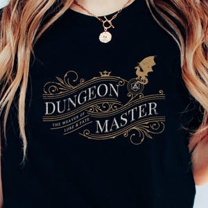 Dnd Shirt for Dungeon Master, DM gift, dnd cosplay dice shirt, Dungeons and Dragons birthday gift, vintage rpg tapletop top