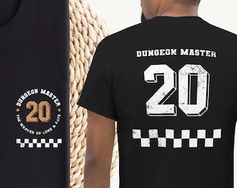 Dungeon Master Shirt | DnD Dungeons Shirt | Dnd gifts dungeon Master | DnD Shirt Dungeon Master  | Back and Front Print