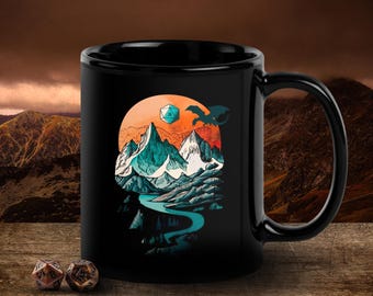 DnD koffiemok Dungeon Master cadeau RPG mok Fantasy theemok Dungeons and Dragons cadeau Drakenmok DnD decoratie