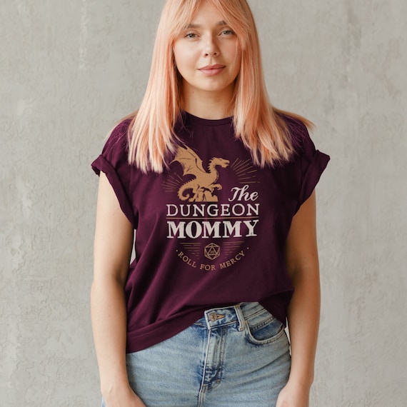 Dungeon Mommy Shirt – Funny DnD T-Shirt for Her, Dungeon Master Gift, Dungeon Mom Gift, Dungeons and Dragons, RPG DM Shirt, Mothers day DnD