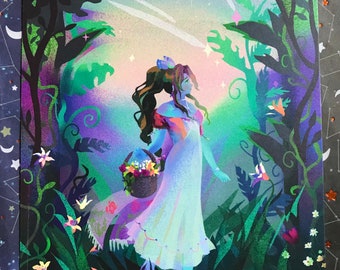 Final Fantasy VII - Impression d'art Aerith