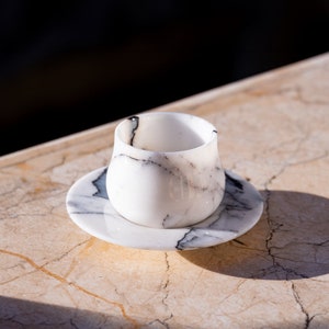 Unique Handmade Espresso Coffee Cup, Marble Tiny Espresso Cup, Turkish Coffee Aesthetic Coffee Cup, Luxury Drinkware, Best Valentines Gift