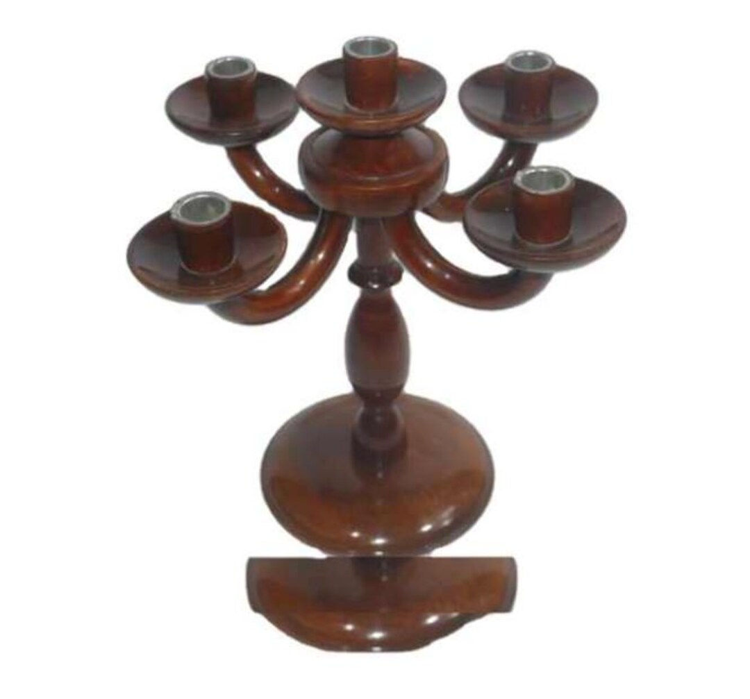 Wooden Candle Stand for Dinning Table Candle Stand Holder Candle Stand