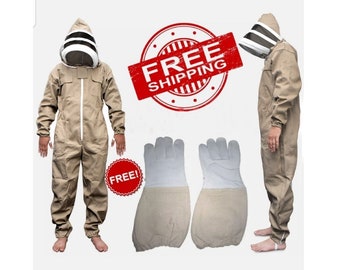 Beekeeping Suit, Sting Proof Bee Suit, Beekeepers Suit Professional 280 GSM Fabric