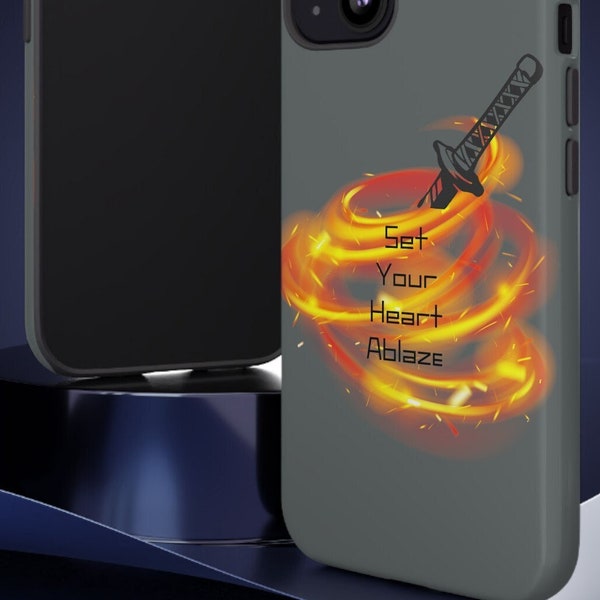 Demon Slayer Anime Phone Case for iPhones Google Pixels Samsung Galaxy, Nerdy Anime iPhone 15 Pro Max, Google Pixel 7, Samsung Galaxy S23