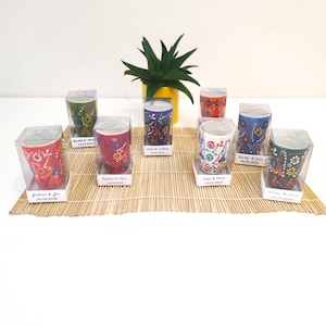 Wedding Gift Shot Glasses, Custom Talavera Weekend Party Favor, Mexican Shot Glass, Baby Shower, Baptism Guest Favor, Blue Green Mexico Shot
