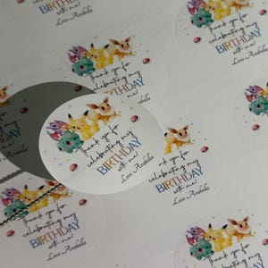 Personalised custom stickers | Circle custom stickers for weddings |Round favour stickers | Handmade stickers for businesses