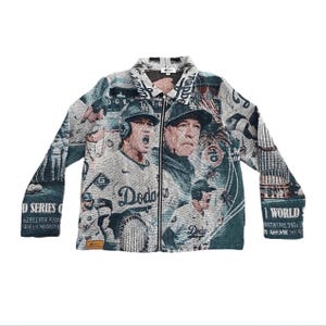 Shohei Ohtani LA Dodgers Baseball Jacke - Retro Webart-Jacke für MLB-Fans